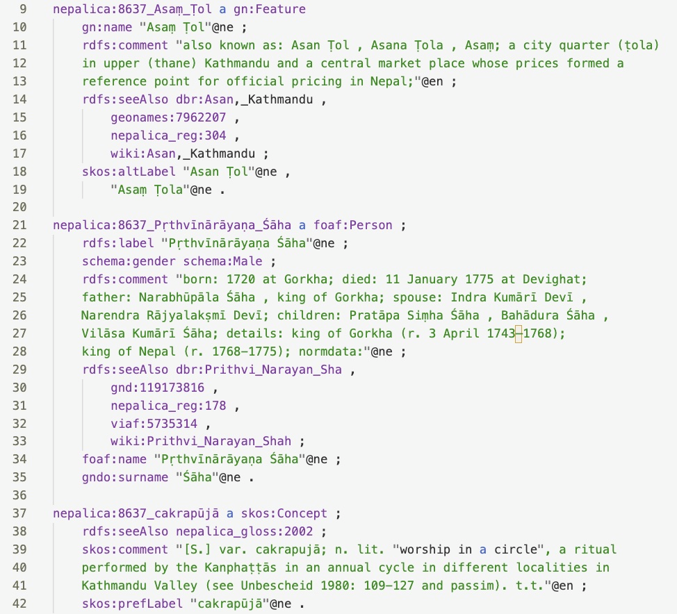 Screenshot eines Python Codes. Ungefähr 35 Zeilen mit Befehlen sind abgebildet.