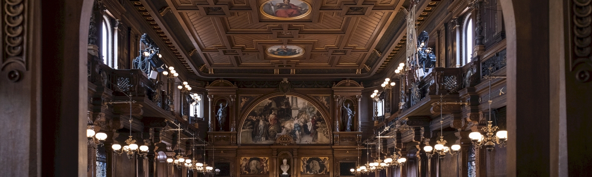 Alte Aula der Uni Heidelberg an der Jahresfeier 2022