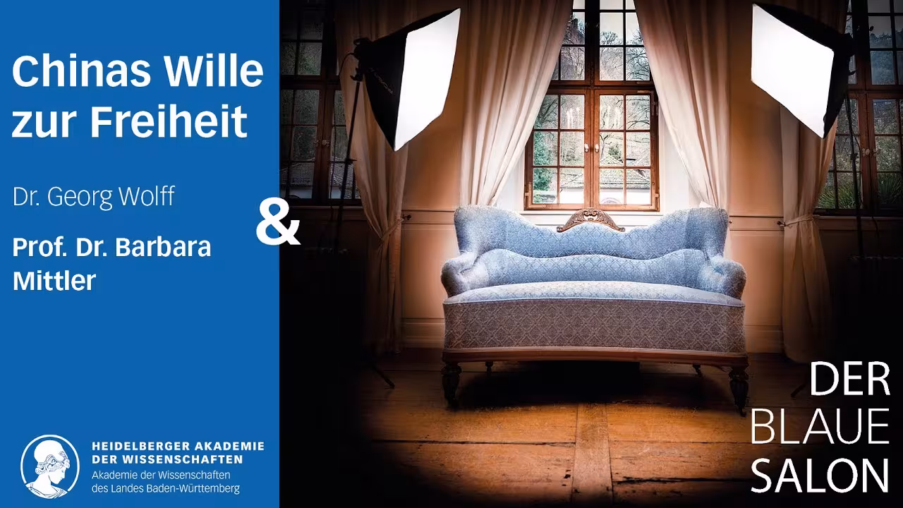 Chinas Wille zur Freiheit | Sinologin Barbara Mittler im Blauen Salon
