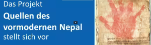 DE Kurzporträt | Vorstellung „Religions- und rechtsgeschichtliche Quellen des vormodernen Nepal“ 