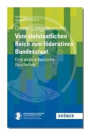 Blau-gelbes Buchcover mit weißem Titel und der HAdW-Athene im Hintergrund