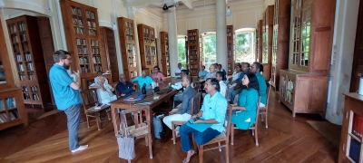 Eröffnungsworkshop des Projekts "Hinduistische Tempellegenden in Südindien" in Pondicherry