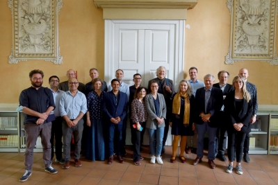 Group photo of participants of the Naples conference.