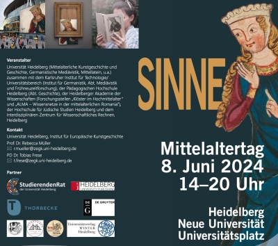 Auszug aus dem Plakat für den Mittelaltertag in Heidelberg am 08.06.2024