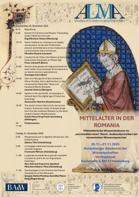 Mittelalterliche Wissenskulturen im mediterranen Raum. Polyzentrischer Wissenstransfer und der Ausbau romanischer Fachsprachen