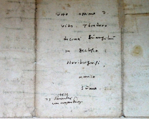 Autograph Melanchthon