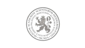 Siegel der Heidelberger Akademie mit einem steigenden Löwen