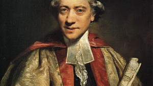 Porträt zeigt Charles Burney und wurde von Joshua Reynolds gemalt