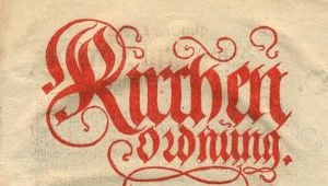 Kirchenordnung Kurfürst Ottheinrichs von der Pfalz 1556
