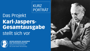 Thumbnail zum Kurzporträt der Forschungsstelle Karl-Jaspers-Gesamtausgabe