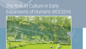 Titelseite des Newsletters der Forschungsstelle The Role of Culture in Early Expansions of Humans