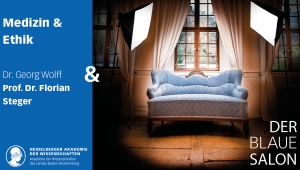 Thumbnail zur Podcast-Folge „Der Blaue Salon“ mit Georg Wolff und Florian Steger