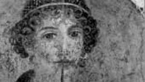 1. Jahrhundert, Mädchen mit Schreibgriffel, sog. Sappho